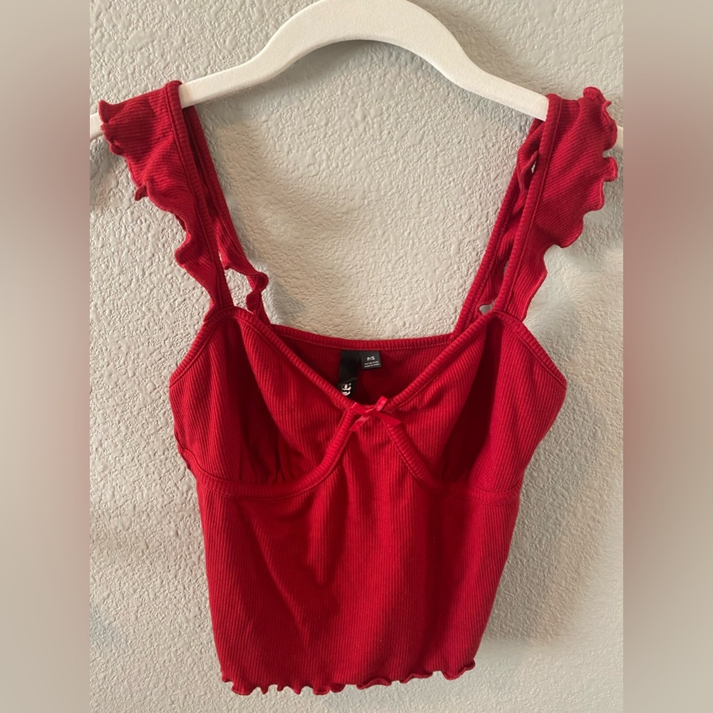 Red Garage Tank